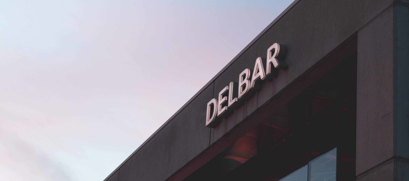 Façade du Garage Delbar à Mouscron